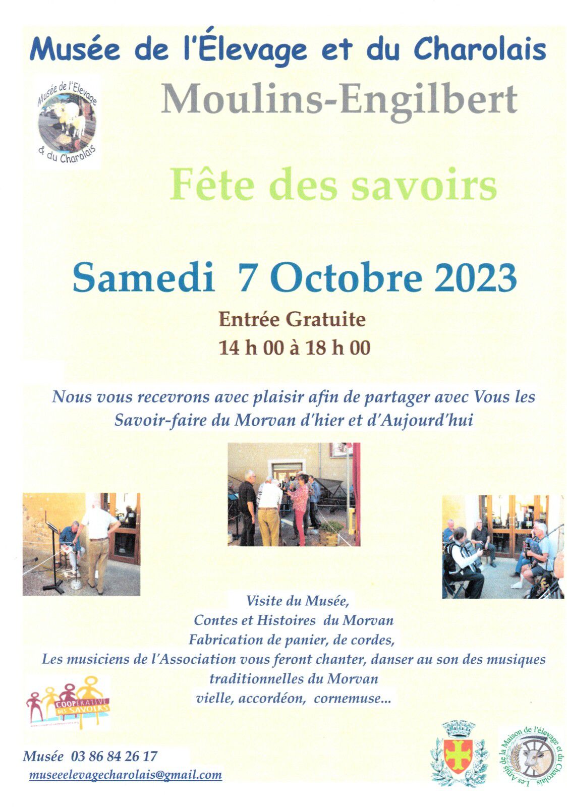 Fête des savoirs 7 Octobre 2023 14h-18h